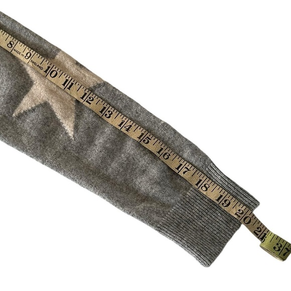 MAGASCHONI CASHMERE STAR LONG OPEN FRONT CARDIGAN SIZE SMALL - Picture 13 of 14